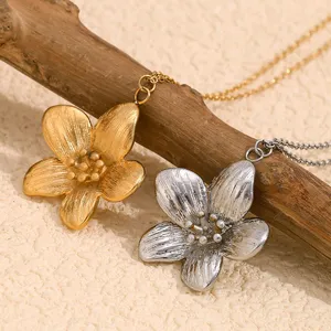 Stainless Steel Pendant Necklace 55cm Length Spring Ring Clasp Hypoallergenic Wholesale Jewelry Supplier thumbnail-4