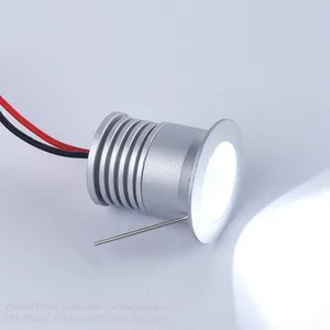 Feipu Led Downlight Pntd-1w-25120, Chinese-style Simple Design With Silver Lamp Body, Ceiling Light, Small Spotlight, Curtain Wall Light thumbnail-1