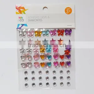 2016 New Hot Selling Rhinestone Gem Self Adhesive Stickers thumbnail-2
