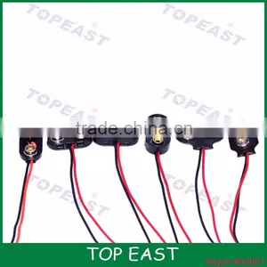 High Quality Copper Material 9v Battery Snap Clip Connector w Lead Wires thumbnail-4