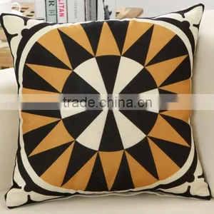 Geometrical Printed Cushion Cover thumbnail-1