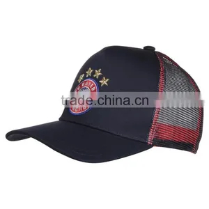 Guangjia Promotional Good Quality Flat Embroidery Trucker Cap thumbnail-3