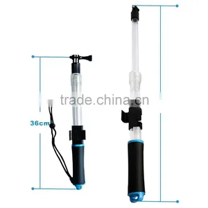 Brand Shoot Transparent Float Extension Pole Floaty Bobber Grip Monopod Wifi Remore Clip For Gopro/SJCAM/Xiaomi thumbnail-2