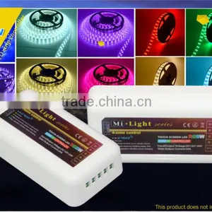 2.4G 4-zone Mi Light Wireless RGBW RF Remote Controller + 4pcs Group Control for Lampada Led Lamp Light 5050 3528 RGB Led Strip thumbnail-4