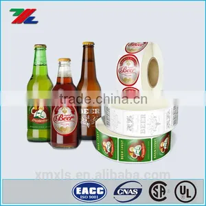 Custom Glassess Bottles Label / Wine Label /Jar Label / Water Bottle Printed thumbnail-2