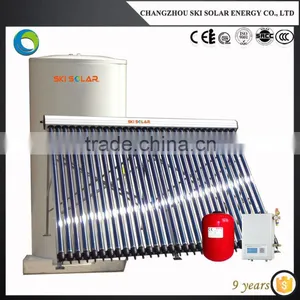 Diy Solar Heating: Split Pressurized Solar Water Heater With Single Heat Exchanger, SKI-SB thumbnail-1
