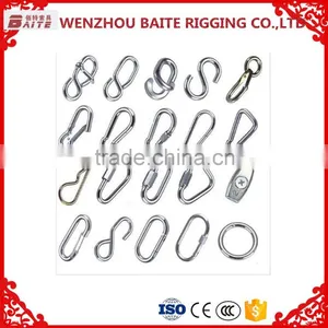 Professional Manufacturer Price Stainless Steel AISI 316 304 Snap Hook Quick Link And Carbins Rigging Hardware Quality Choice thumbnail-1