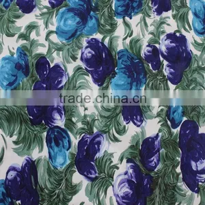 Beaulty Flower Design Printed 100% Cotton Fabric for Bulk Wholesale Clothing thumbnail-3
