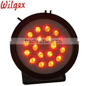 Round Type IP65 Waterproof 18x3w RGB 3in1 Led Wash Light Outdoor thumbnail-3