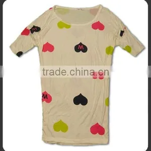 Logo Printing t Shirt Women Polyester t Shirt/t Shirt Price China thumbnail-1
