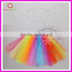 Girls Rainbow Tutu Skirt Wholesale thumbnail-1