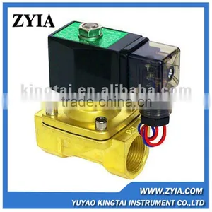 2W- Series High Temperature Solenoid Valve for Water or Air thumbnail-1
