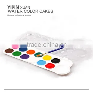 Promotion Non-toxic Washable 12 Colors Water Color Paint Cakes thumbnail-2