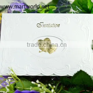 2015 Europe Style Luxurious Wedding Invitation Card for Wholesale, Classic Greeting Cards (MWC-014) thumbnail-2