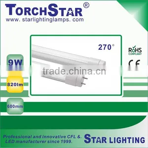 Big Illuminated Area Aluminum Heat Sink 18W LED T8 Tube thumbnail-2