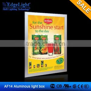 AF14 Clip Type Single Side Aluminous Frame 8mm Light Box Special Price thumbnail-1