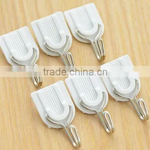 M052 6pcs Wholesale Adhesive Sticky Hooks thumbnail-4