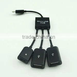 High Quality High Speed Male to Female Micro Usb Hub Wire 2.0 With Pva Jacket thumbnail-6