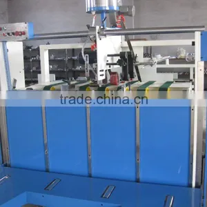 3 Ply Corrugated Paper Folder Gluer Machine / Paper Board Glue Machine thumbnail-5