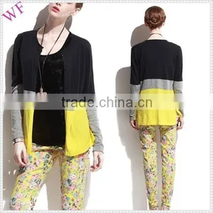OEM Ladies Knitted Manufacturer Chenille Cardigan Manufacturer thumbnail-1