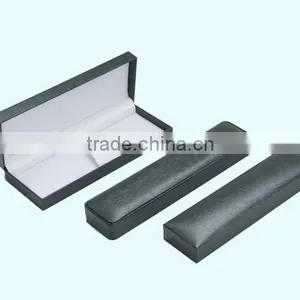 New Designs Wholesale Customized Leather Ring Box/leather Necklace Box thumbnail-2