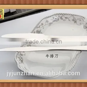 Factory Direct Sell Stainless Steak Knife With Plain Handle With Low Price thumbnail-1