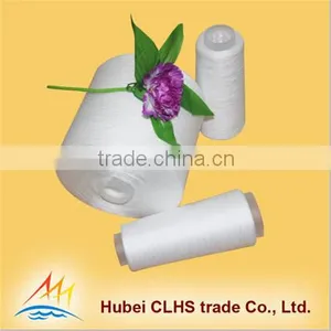China Dyed Polyester Raw White Spun Yarn Factory thumbnail-4