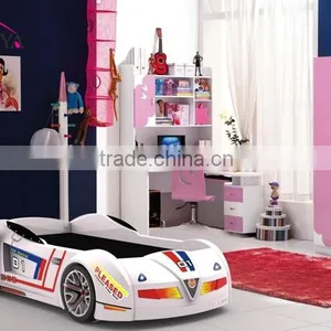 Ferrari Kids Sports Car Bunk Beds Children Bedroom Furniture thumbnail-5