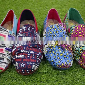 Fashion and Cheap Printing Cloth Shoes thumbnail-1