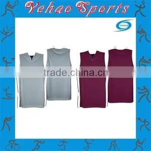 Top Selling Dry Fit Plain Basketball Uniform Basketball Singlet thumbnail-2
