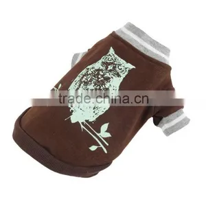 2016 New Design Dog Coat With Owl Print Glow in Dark thumbnail-2