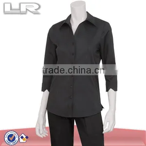 Custom Chef Womens Fitted Work Shirt thumbnail-1