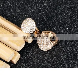 2016 Fashion Earring Hot-sell Gold Earrings Crystal thumbnail-3