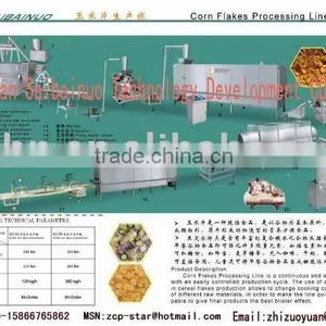 High Quality Low Consumption Factory Selling Delicious Food With Milk Breakfast Cereals Corn Flakes Machine/Processing Line thumbnail-1