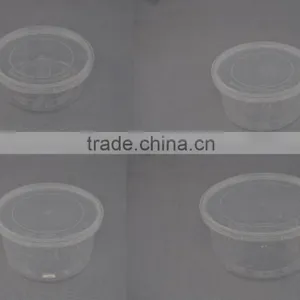 Design Patented Thin Round Clear Plastic Food Containers , Various Sizes Available thumbnail-5