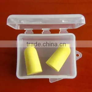 2016 CE Approved PU Foam Bullet Shaped Safety Ear Plugs Economical Earplugs (SNR:33db) thumbnail-1