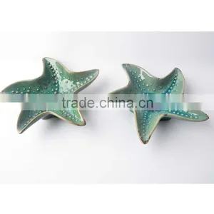 Starfish Ceramic Plate for Home Use thumbnail-2