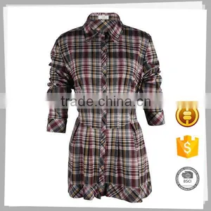 Clothing Supplier High Quality Fitness Casual Women Long Sleeve Shirt thumbnail-3