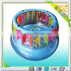 First Trampoline Jumper Fun Bouncer Toddler Baby Inflatable Bounce House Party thumbnail-1
