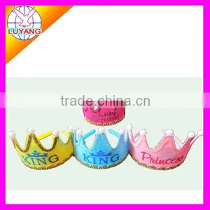 2015 New Party Hat Princess Hat Happy Birthday Hat Crown With Led Light With Music thumbnail-5
