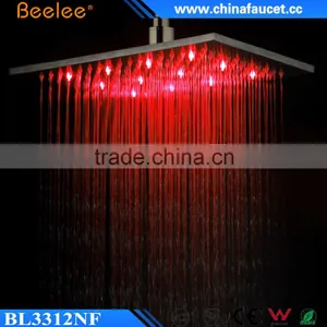 12 Inch Bathroom Led Shower Head Water Saving Rain Shower Head thumbnail-5
