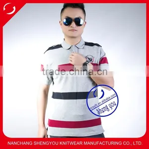 High Quality Wholesale Custom 100% Cotton Pique Mens Polo Shirt Quality Choice thumbnail-1