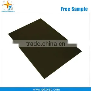 Coated And Uncoated Black Paper Card Mat/ Black Paper Card Sheets thumbnail-2