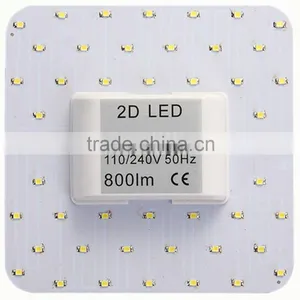 15W AC LED Module Pcb ac Led With 2835 Ceiling LED Perfectly Retrofiting 2D Lamp With Magnet Installation thumbnail-1
