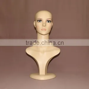 Female Makeup Jewelry Display Wig Mannequin Heads for Wig Display thumbnail-2