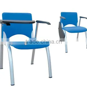 Hot Selling School Chairs for Sale With Foldable Writing Board and Book Basket thumbnail-1