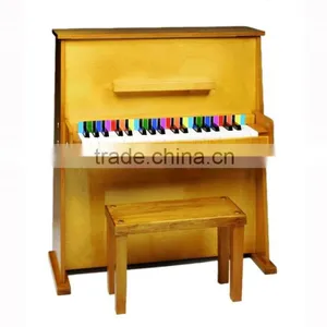 Fashional 37 Key Children Wooden Piano, Mini Child Wooden Piano Toy thumbnail-1