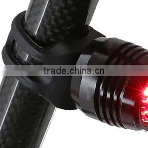 Aluminum Alloy MINI Bicycle Tail Seatpost USB Rechargeable Bike Light Quality Choice thumbnail-6