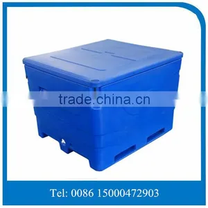 SCC Sell Marine Cooler Box 1000 Litres, Plastic PE Fish Box Made by Roto Moulding thumbnail-2