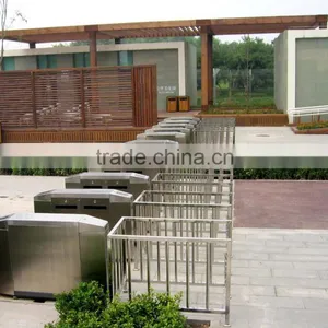 Push Button Access Control Flap Barrier thumbnail-4